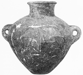 No. 104. A splendid Vase with Suspension-rings, from the Lowest Stratum (15 M.).