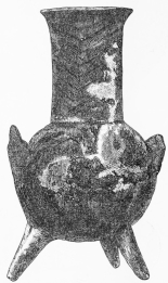 No. 106. Black Vase of Terra-cotta from the lowest Stratum (14 or 15 M.).