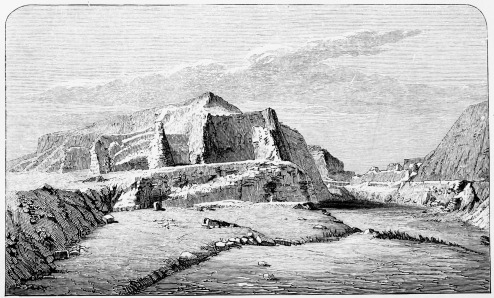 Page 143.  TROJAN BUILDINGS ON THE NORTH SIDE, AND IN THE GREAT TRENCH CUT THROUGH THE WHOLE HILL.